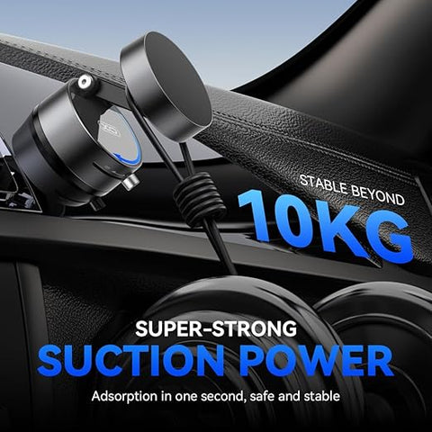 Vacuum Magnetic Car Phone Holder