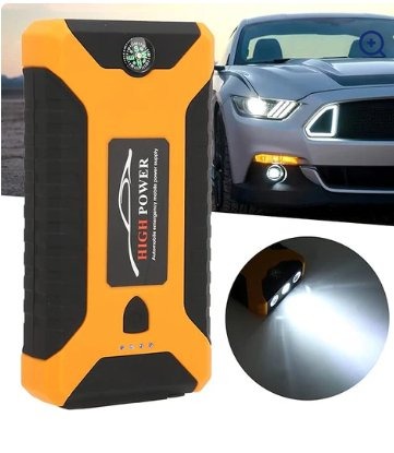 High Power _Portable Car jump Starter & Air Compressor ( multi function )